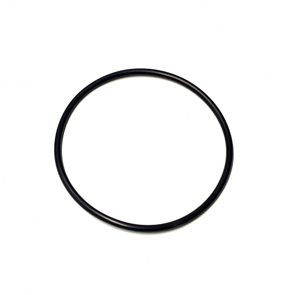 En Ecowater O-ring til Filterhus 85x3,5 mm i svart gummi er vist på hvit bakgrunn.
