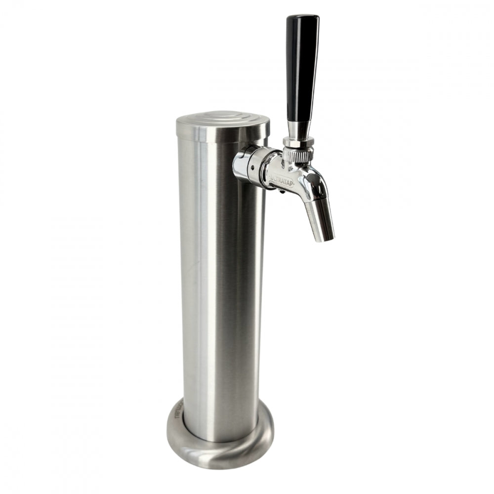 Keg King FasTap Font Kit tappetårnsett med 1 kran er perfekt for ditt hjemme tappesystem, her vist mot en vanlig hvit bakgrunn.
