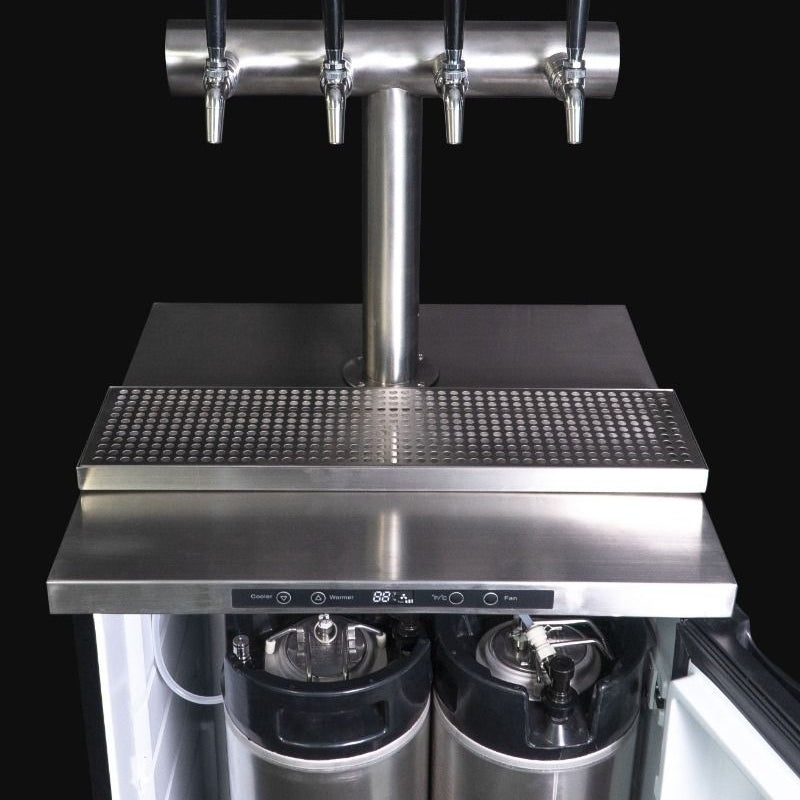 Keg King Topplate av rustfritt stål til Kegerator Series 4 og XL er en topplate i rustfritt stål som er designet for bruk med kegerators i Series 4 og XL.