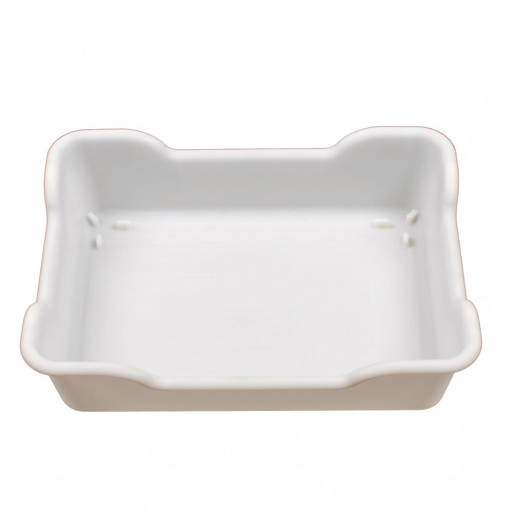 FastBrewing FastRack12 Tray er et hvitt, rektangulært fat med svakt buede hjørner og lett opphøyde kanter, laget av næringsmiddelgodkjent HDPE og vist mot en vanlig hvit bakgrunn.