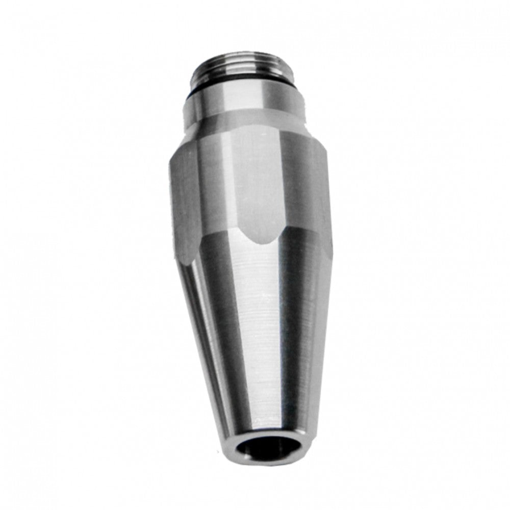 Keg King Ultratap English Sparkler (Stout) Spout er en sylindrisk, gjenget tute i rustfritt stål med en glatt, polert overflate - perfekt for bruk som Ultratap Stout Spout eller med et English Sparkler-tappesystem.