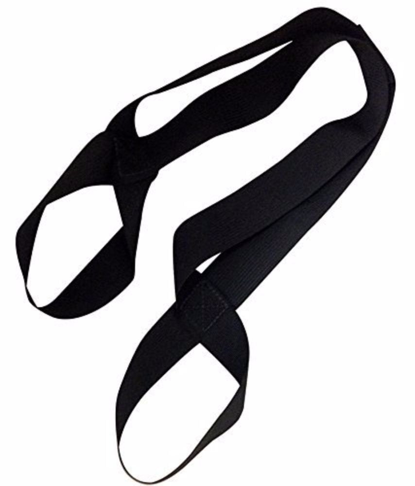FastBrewing FastFerment 7.9G (30L) Carrying Strap er en svart stropp med to store løkker og et bredt, flatt bånd, designet for å hjelpe deg med å flytte eller bære tunge gjenstander som fermentorer på en enkel måte.