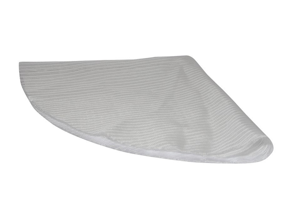 Speidel Filterduk for Braumeister 200L er en hvit, halvtransparent nettingpose som her ligger flatt på en vanlig overflate.