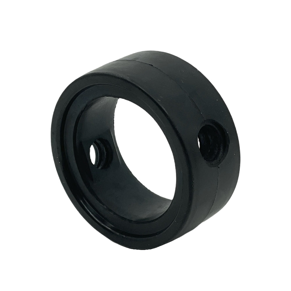 En EPDM pakning 18mm bredde til Donjoy butterfly ventil fra Brewshop vises på en hvit bakgrunn.