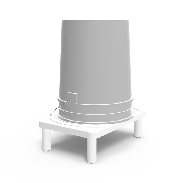 The FastBrewing FastWasher Rack - Vask av fett og gjæringskar er perfekt for rengjøring og desinfeksjon av dine gjæringskar.