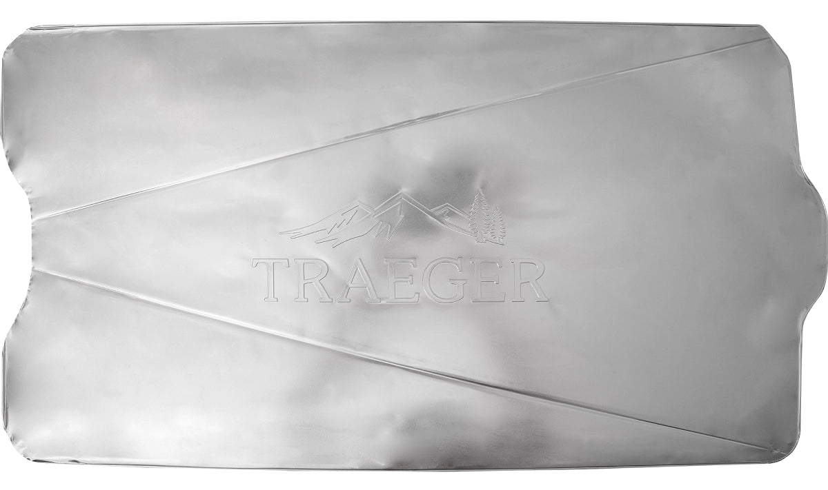 Traeger Drip Tray Liners, størrelse C 5-Pack for Woodridge Elite/Timberline 1300-durable folieunderlag perfekte som fettoppsamler blant ditt uunnværlige grilltilbehør.