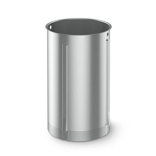 Grainfather G70v2 Perforated Basket & Rolled Plate er en maltkurv i rustfritt stål med håndtak og perforert bunn, designet for Grainfather G70-bryggesystemet og er ideell for brygging eller siling.