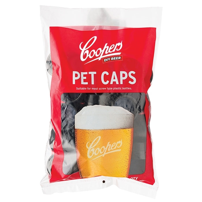 Coopers Reserve skrukorker - 25 stk. Egnet for Coopers og Handcraft Supplies 500ml PET ølflasker, perfekt for sikker lukking.